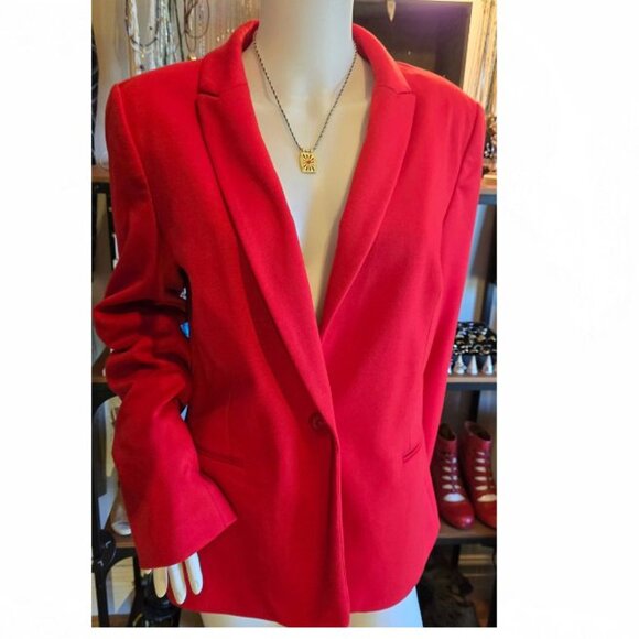 Red Blazer size Large 10-12 - Picture 1 of 3